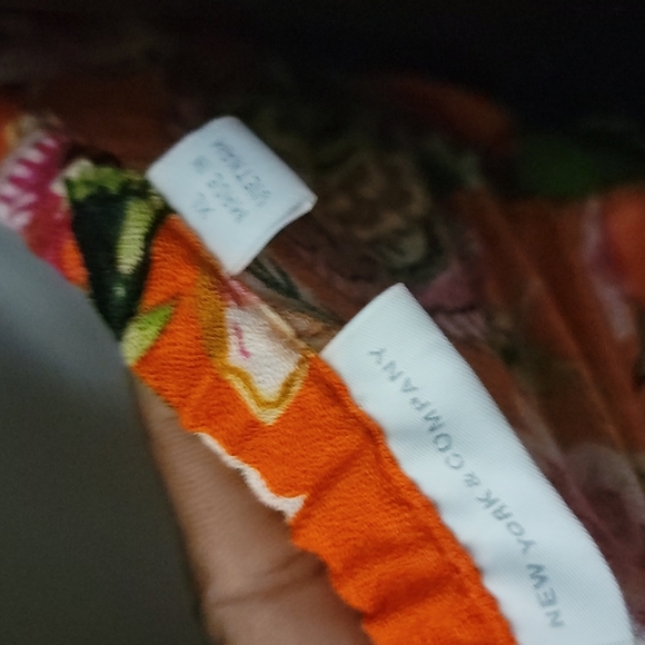 Tangerine  Floral maxi dress xl 🍊 - Picture 6 of 6